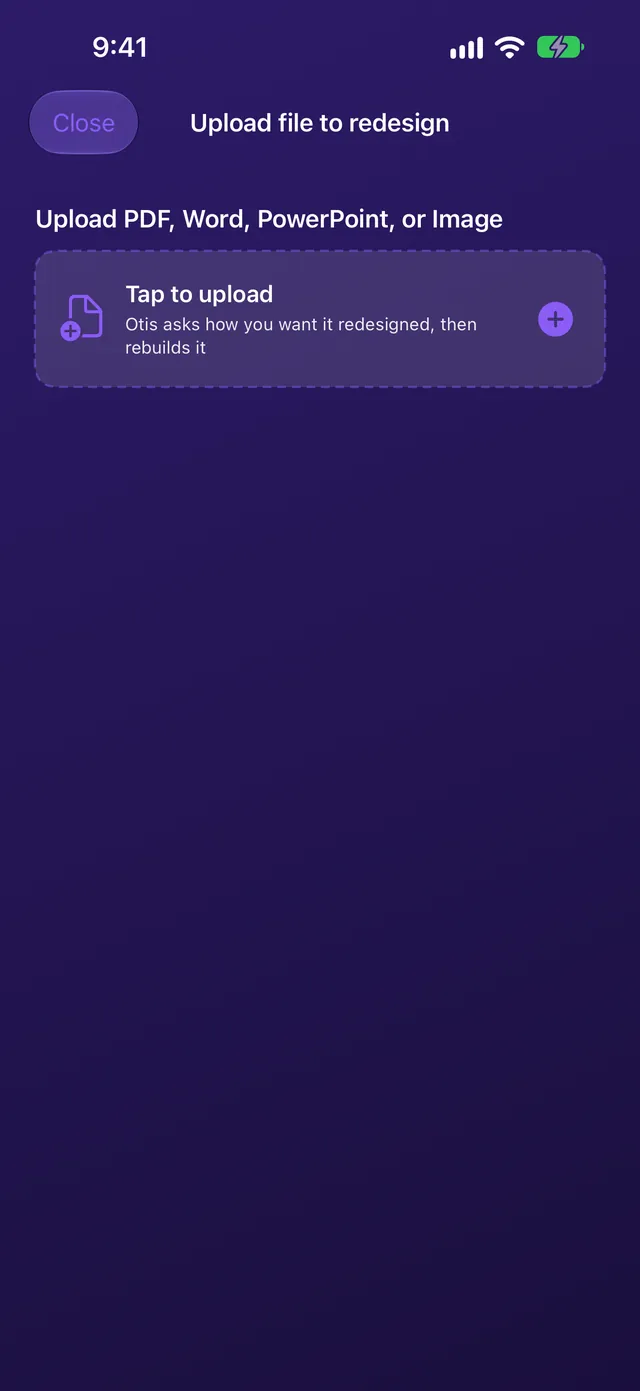 My Decks library in Otis